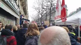 Paris - Manifestation contre la réforme des retraites - 11 Février 2023 - 2/11/2023, 1:22:42 PM by TWEB