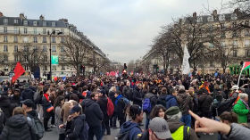 Paris - Manifestation contre la réforme des retraites - 11 Février 2023 - 2/11/2023, 3:49:40 PM by TWEB