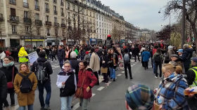 Paris - Manifestation contre la réforme des retraites - 11 Février 2023 - 2/11/2023, 4:04:54 PM by TWEB