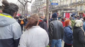 Paris - Manifestation contre la réforme des retraites - 11 Février 2023 - 2/11/2023, 1:33:57 PM by TWEB