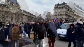 Paris - Manifestation contre la réforme des retraites - 11 Février 2023 - 2/11/2023, 1:04:40 PM by TWEB