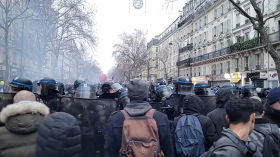 Paris - Manifestation contre la réforme des retraites - 19 Janvier 2023 - 1/19/2023, 3:51:52 PM by TWEB
