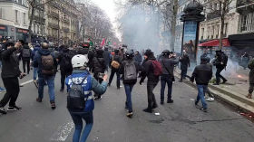 Paris - Manifestation contre la réforme des retraites - 19 Janvier 2023 - 1/19/2023, 3:06:19 PM by TWEB