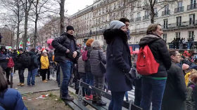 Paris - Manifestation contre la réforme des retraites - 19 Janvier 2023 - 1/19/2023, 2:28:53 PM by TWEB