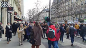 Paris - Manifestation contre la réforme des retraites - 11 Février 2023 - 2/11/2023, 1:26:33 PM by TWEB