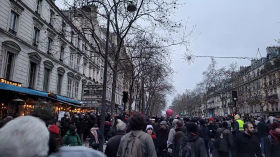 Paris - Manifestation contre la réforme des retraites - 19 Janvier 2023 - 1/19/2023, 3:45:32 PM by TWEB