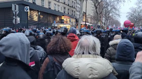 Paris - Manifestation contre la réforme des retraites - 19 Janvier 2023 - 1/19/2023, 3:57:48 PM by TWEB