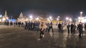 Paris - manifestations spontanée contre la réforme des retraites - 16 Mars 2023 - 3/16/2023, 8:05:24 PM by TWEB