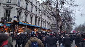 Paris - Manifestation contre la réforme des retraites - 19 Janvier 2023 - 1/19/2023, 3:45:32 PM by TWEB