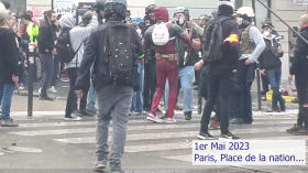 Manifestation du 1er MAI 2023 - Paris, place de la Nation by JOURNALISME_2.0