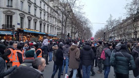 Paris - Manifestation contre la réforme des retraites - 19 Janvier 2023 - 1/19/2023, 3:38:31 PM by TWEB