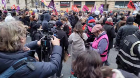 Paris - Manifestation contre la réforme des retraites - 19 Janvier 2023 - 1/19/2023, 2:28:38 PM by TWEB