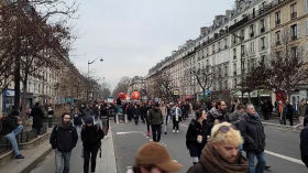 Paris - Manifestation contre la réforme des retraites - 11 Février 2023 - 2/11/2023, 4:39:24 PM by TWEB