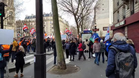 Paris - Manifestation contre la réforme des retraites - 11 Février 2023 - 2/11/2023, 2:01:11 PM by TWEB