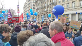 Paris - Manifestation contre la réforme des retraites - 11 Février 2023 - 2/11/2023, 1:39:52 PM by TWEB