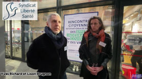 Syndicat Liberté Santé aux rencontres citoyennes internationales de Vierzon by Dépêches_Citoyennes