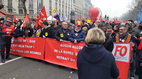 Paris - Manifestation contre la réforme des retraites - 19 Janvier 2023 - 1/19/2023, 2:00:34 PM by TWEB