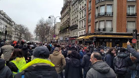 Paris - Manifestation contre la réforme des retraites - 19 Janvier 2023 - 1/19/2023, 3:23:42 PM by TWEB
